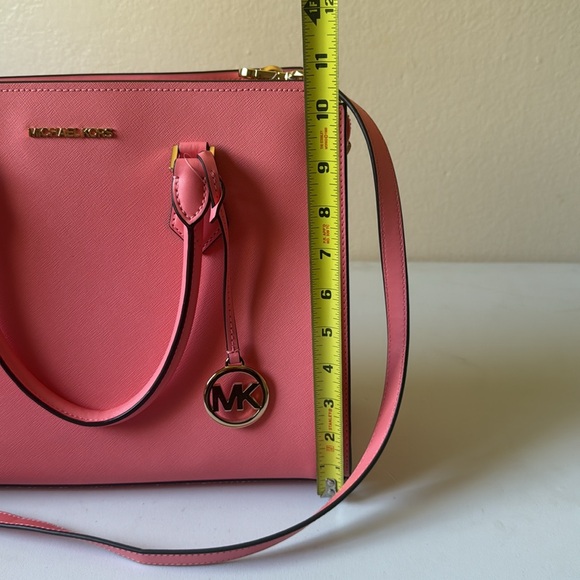 Michael Kors Pink Coral Tote Bag - Picture 11 of 13